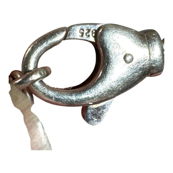 Crystal Glass Statement Necklace Bib Choker Purple Rhinestone 925 Sterling VTG - Picture 5 of 7